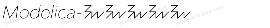 Modelica字体转换