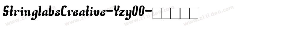 StringlabsCreative-YzyOO字体转换