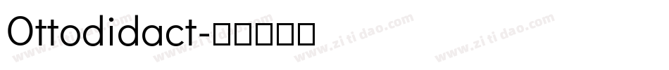 Ottodidact字体转换