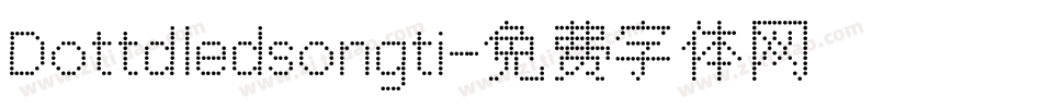 Dottdledsongti字体转换