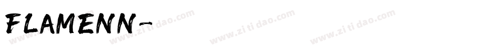 FLAMENN字体转换