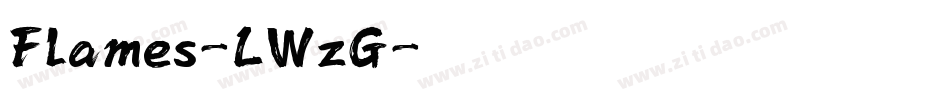 Flames-LWzG字体转换