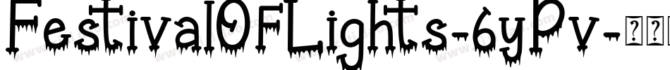 FestivalOfLights-6yPv字体转换
