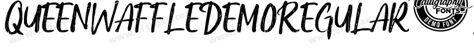 QueenWaffleDemoRegular-X9Y2字体转换