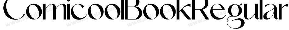 ComicoolBookRegular-yeLe字体转换
