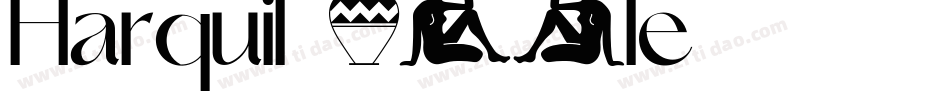 Harquil-21le字体转换