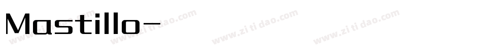Mastillo字体转换