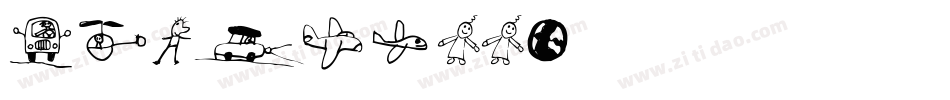 Kidstuff字体转换
