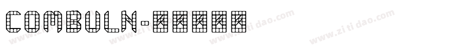 COMBULN字体转换