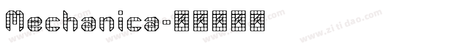 Mechanica字体转换