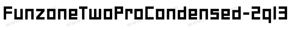 FunzoneTwoProCondensed-2ql3字体转换 FunzoneTwoProCondensed-2ql3字体转换