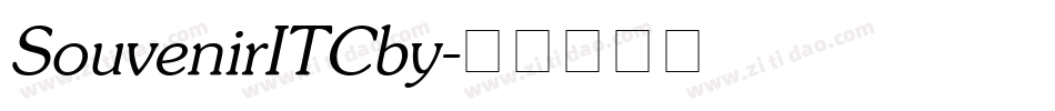 SouvenirITCby字体转换