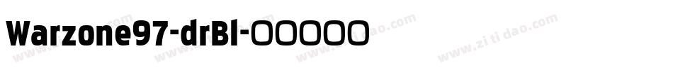 Warzone97-drBl字体转换