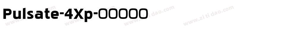 Pulsate-4Xp字体转换