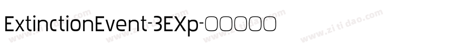 ExtinctionEvent-3EXp字体转换