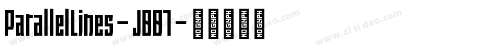 ParallelLines-J007字体转换