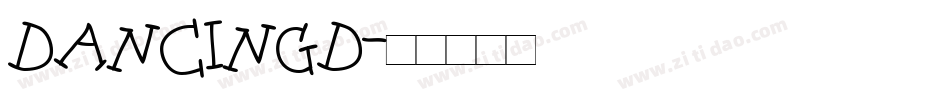 DANCINGD字体转换