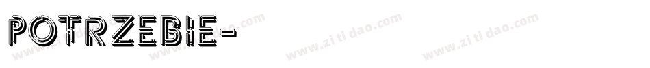 Potrzebie字体转换