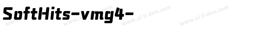 SoftHits-vmg4字体转换