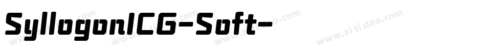 SyllogonICG-Soft字体转换