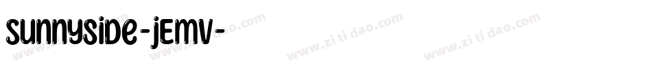 Sunnyside-jEmv字体转换