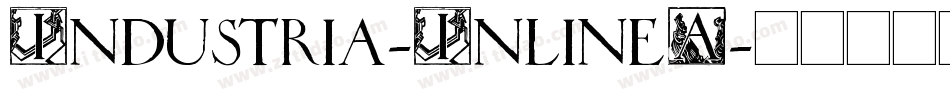 Industria-InlineA字体转换