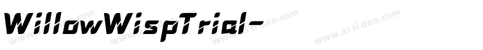 WillowWispTrial字体转换