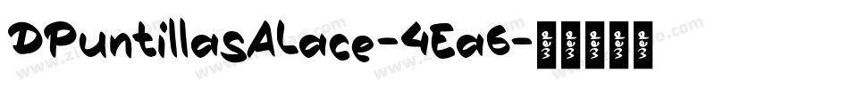 DPuntillasALace-4Ea6字体转换