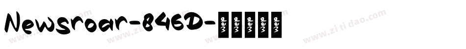 Newsroar-846D字体转换