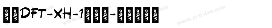 崋康DFT-XH-1转换器字体转换