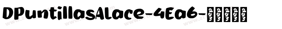 DPuntillasALace-4Ea6字体转换