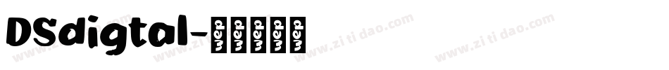 DSdigtal字体转换