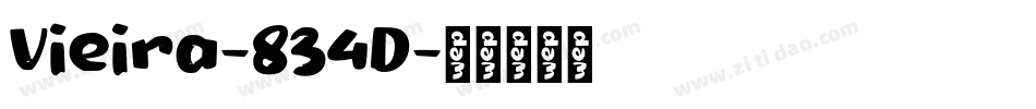 Vieira-834D字体转换