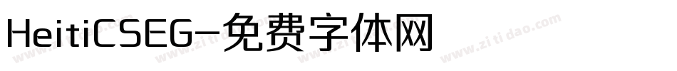 HeitiCSEG字体转换