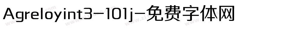 Agreloyint3-101j字体转换