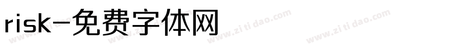 risk字体转换