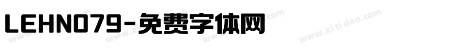 LEHN079字体转换