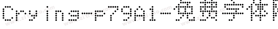 Crying-p79A1字体转换
