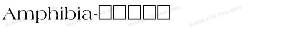 Amphibia字体转换