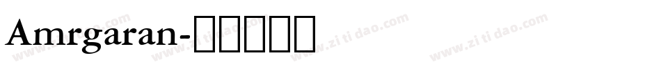 Amrgaran字体转换