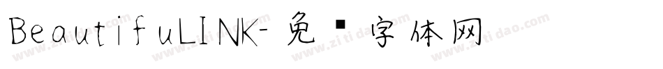 BeautifuLINK字体转换