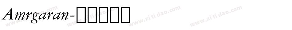 Amrgaran字体转换