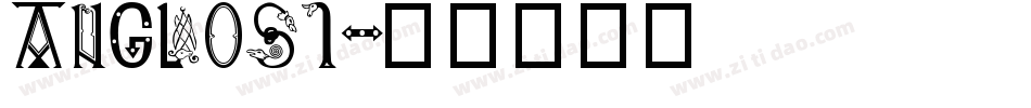 ANGLOS1字体转换