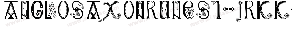 AnglosaxonRunes1-JRKK字体转换