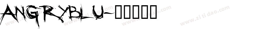 ANGRYBLU字体转换