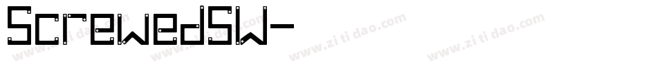 ScrewedSW字体转换
