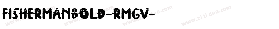 FishermanBold-RMgv字体转换