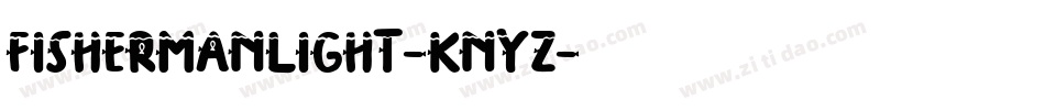 FishermanLight-KnyZ字体转换