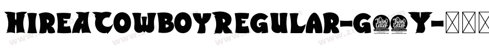 HireACowboyRegular-g94Y字体转换
