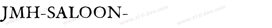 JMH-SALOON字体转换